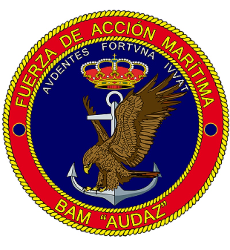 Coat of Arms of the OPV "Audaz" (P-45)